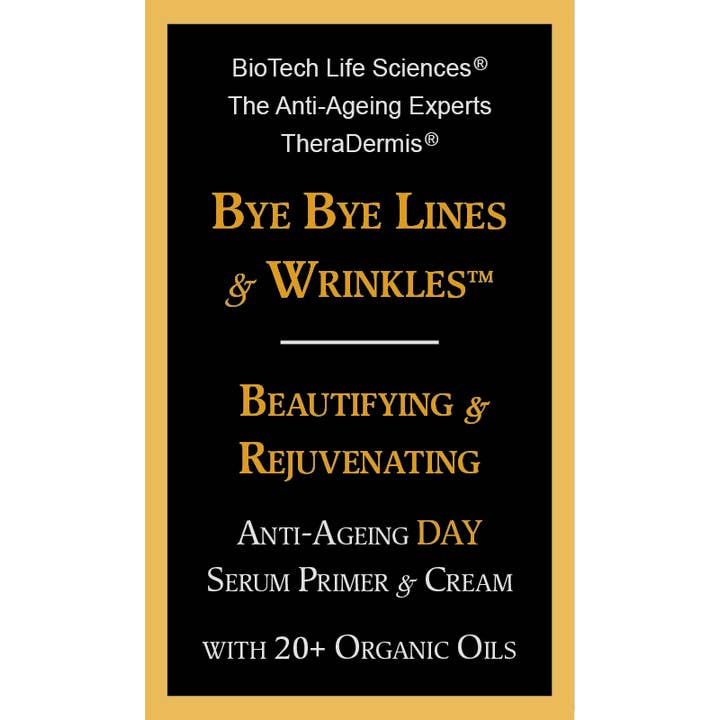 BioTech Life Sciences - Wholesale Anti-Aging Moisturizer - Bye Bye Lines & Wrinkles DAY - Fast Anti-Ageing Cream Serum