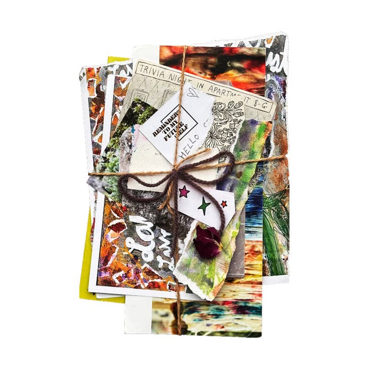 DIY collage journal kit for wholesale by Reminders To My Future Self