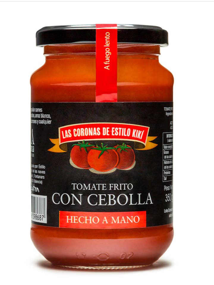 Fried tomato with onion 350 g for wholesale by Estilo Kikí