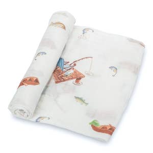 PERSONALIZED FISHING BABY Blanket, Custom Name Baby Fishing Blanket, Gone  Fishing Baby Boy Blanket, Toddler Boy Fishing Pole Fish Blanket 
