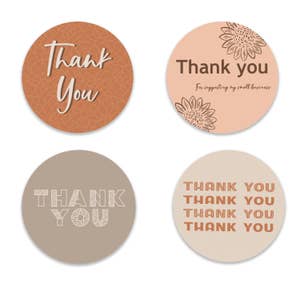 Bulk Stickers, 10 Sheets, Thank You Stickers, Wholesale Stickers, Bulk Buy,   Stickers, Gift Label, Small Shop 