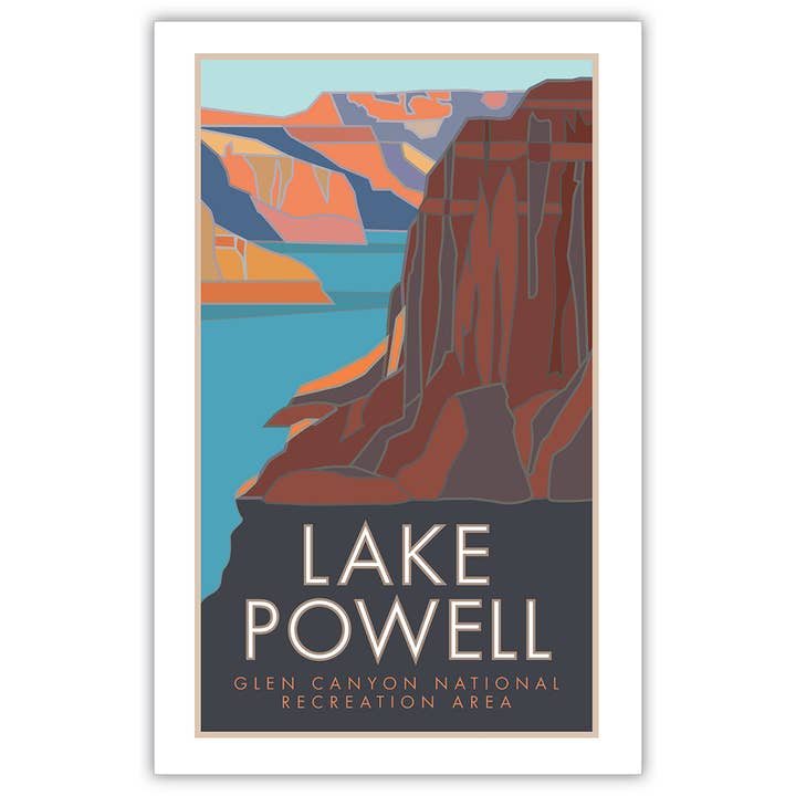 Lake Powell - Posters voor wholesale door Travel Posters by M&W Design Co.