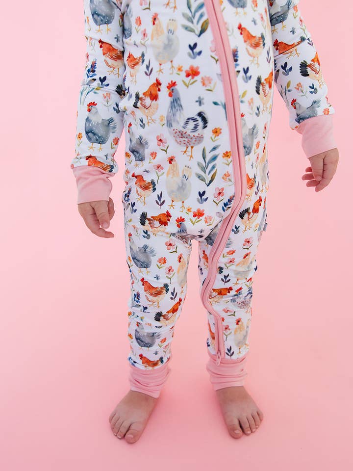 Jensens Jammies - Wholesale Sleepsuit - Baby - Chickadee: Zippy3