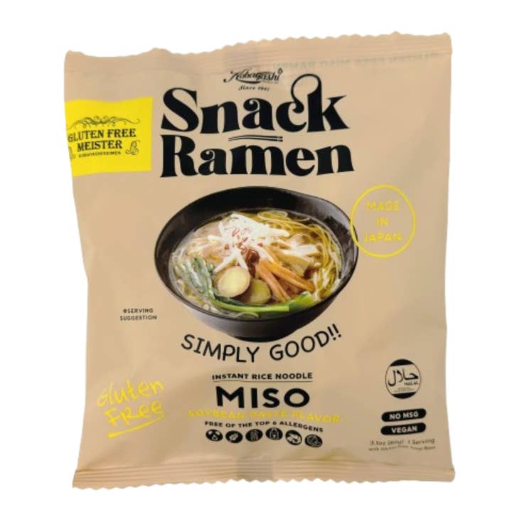 Snack Ramen-MISO 24-pack (Vegan/Halal/Gluten Free/No MSG) and other Purchase Wholesale miso. Free Returns & Net 60 Terms on Faire trending on Faire.