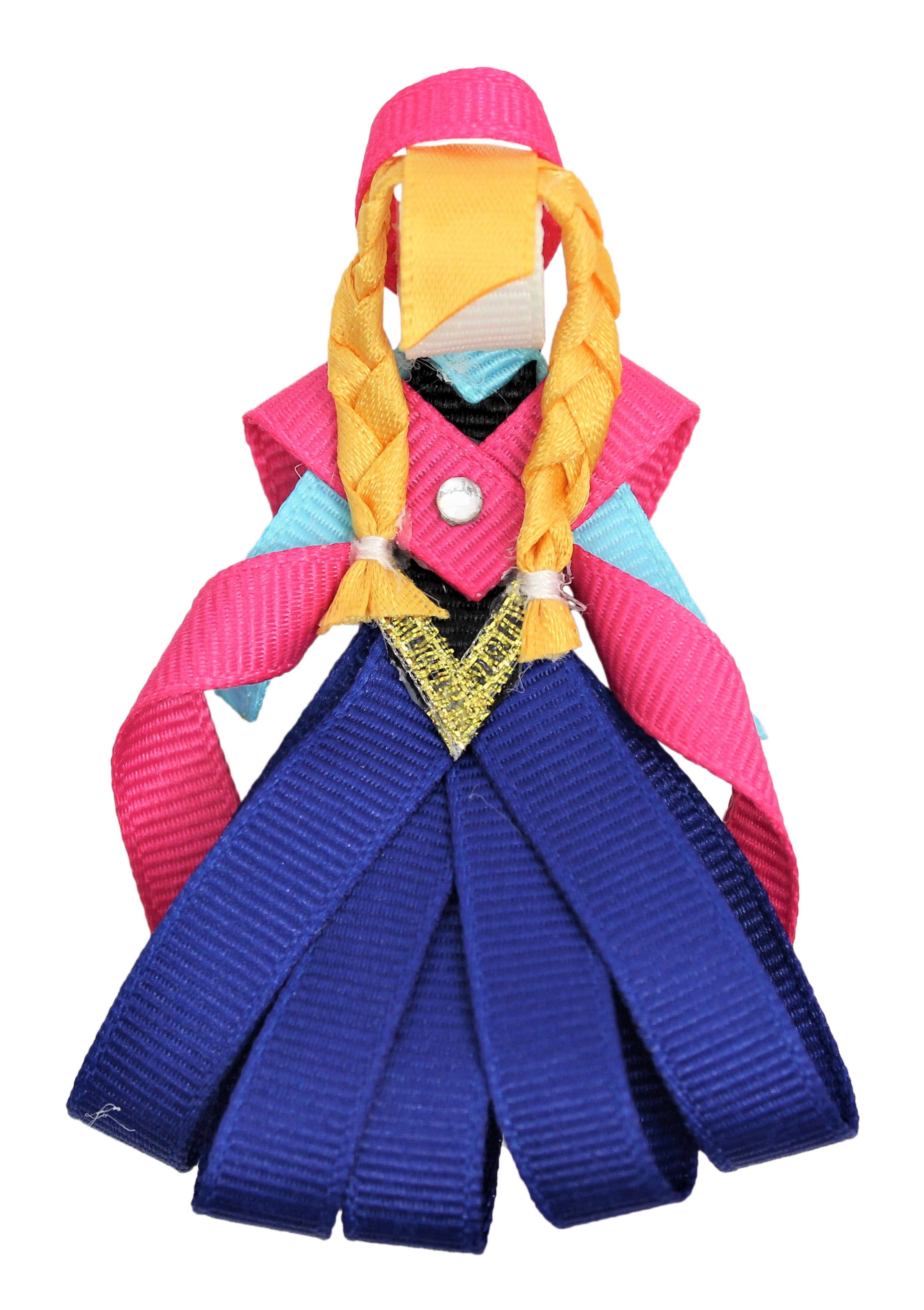 Beyond Creations, LLC - Wholesale Hair Clip - Kids - PRINCESS FIGURES ON PINCH CLIP0