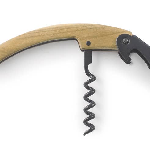 LACOR MENAJE PROFESIONAL S.L. - Wholesale Bottle/Wine Opener - Double Lever Wood Corkscrew0
