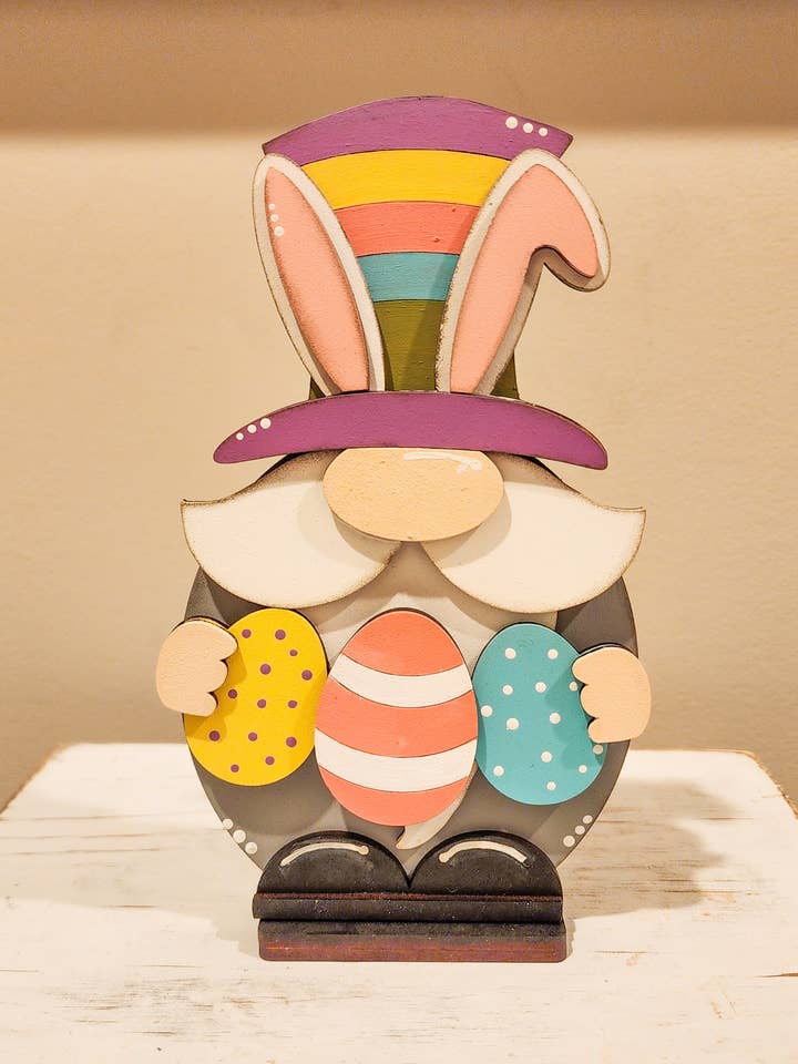 Easter Bunny Gnome | Easter Decor for wholesale by Hollow Grove Designs