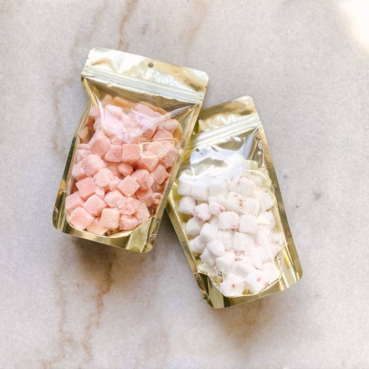 TEASPRESSA | LUXE Mixer Cube - Wholesale Sugar/Sweetener - LUXE Mixology Cube Sample Half Pound Bulk Bags4