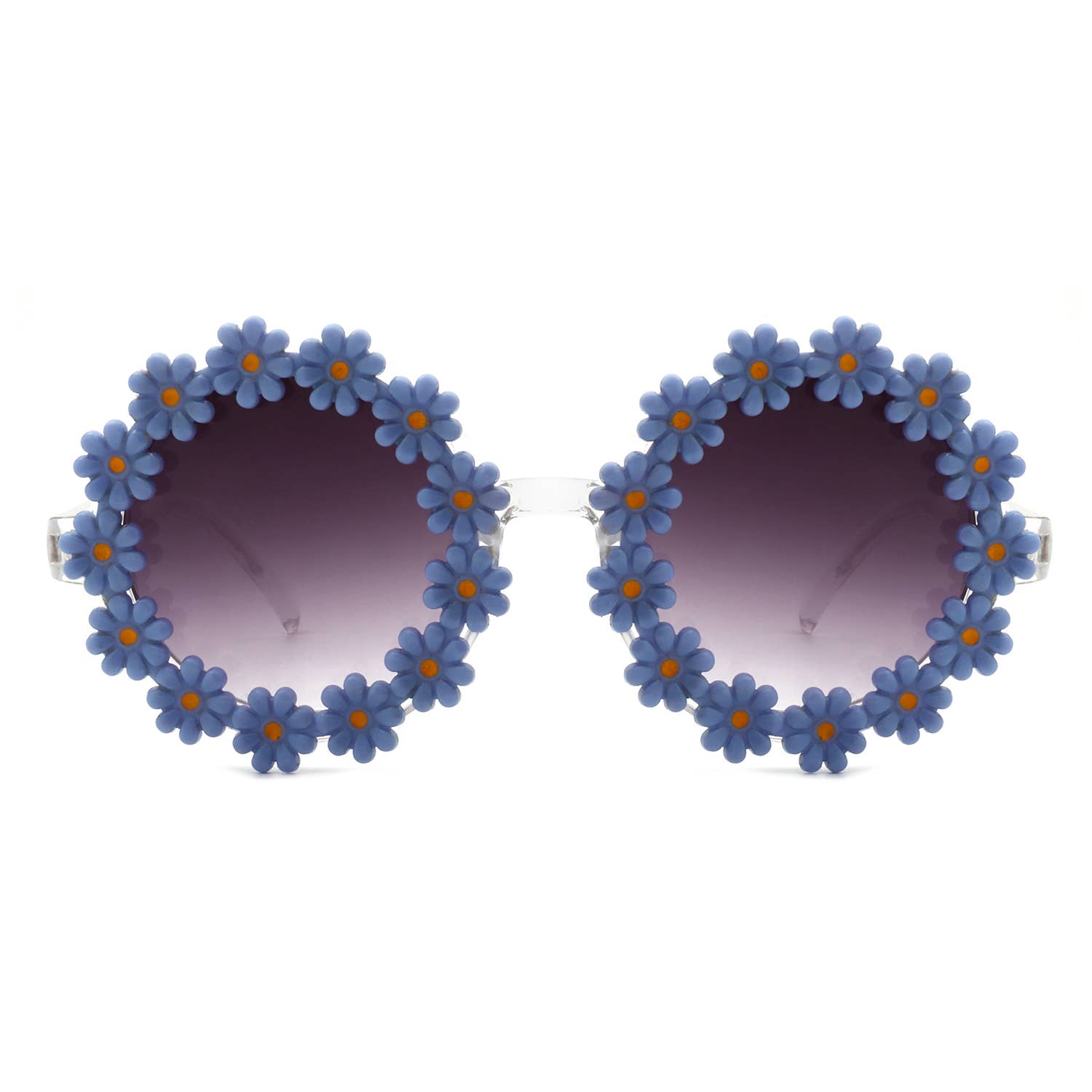 Cramilo Eyewear - Vente Lunettes de soleil – femme - lunettes de soleil rondes en forme de fleur de marguerite14