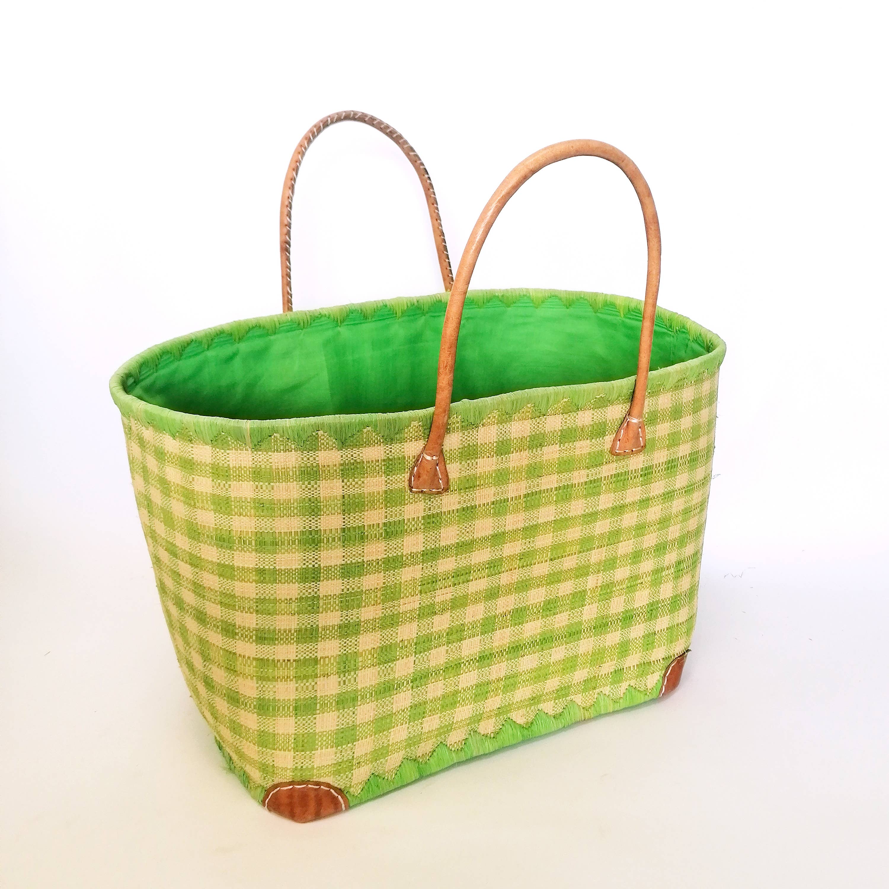 Le comptoir de la plage - Wholesale Beach Bag - "Carreaux Vichy" GM beach bag, per unit5