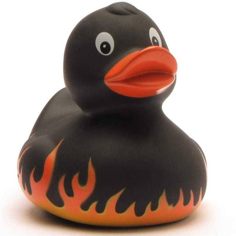 Duckshop - Wholesale Bath Toy - Baby - Rubber Duck Flames - Rubber Duck0