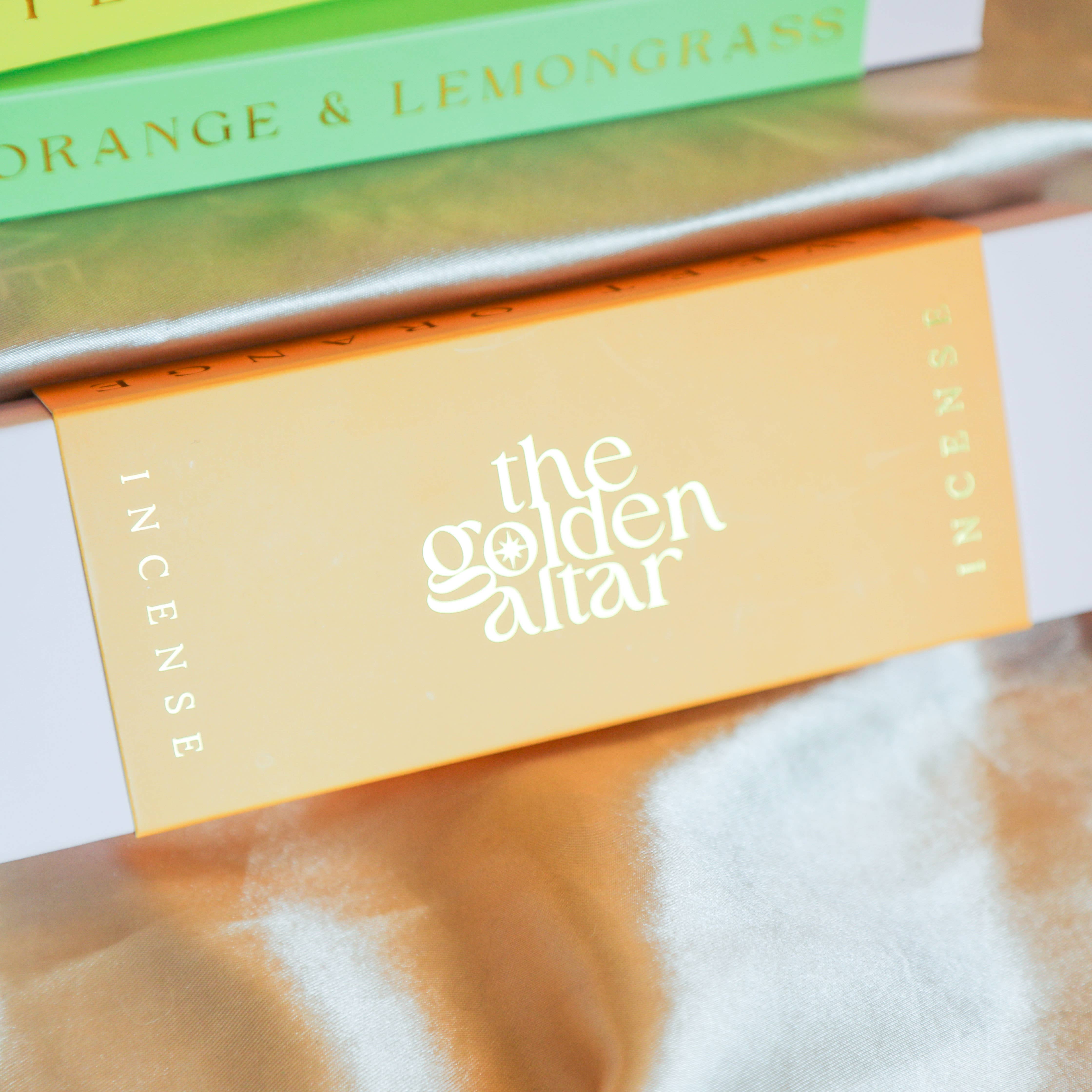 The Golden Altar - Wholesale Incense - The Golden Altar Natural Incense - Orange & Lemongrass5