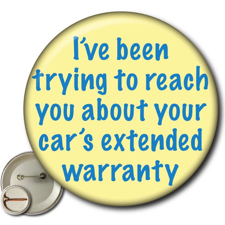 Ho cercato di contattarti, Garanzia auto – Pin per la vendita all'ingrosso da parte di Static Cat Studio