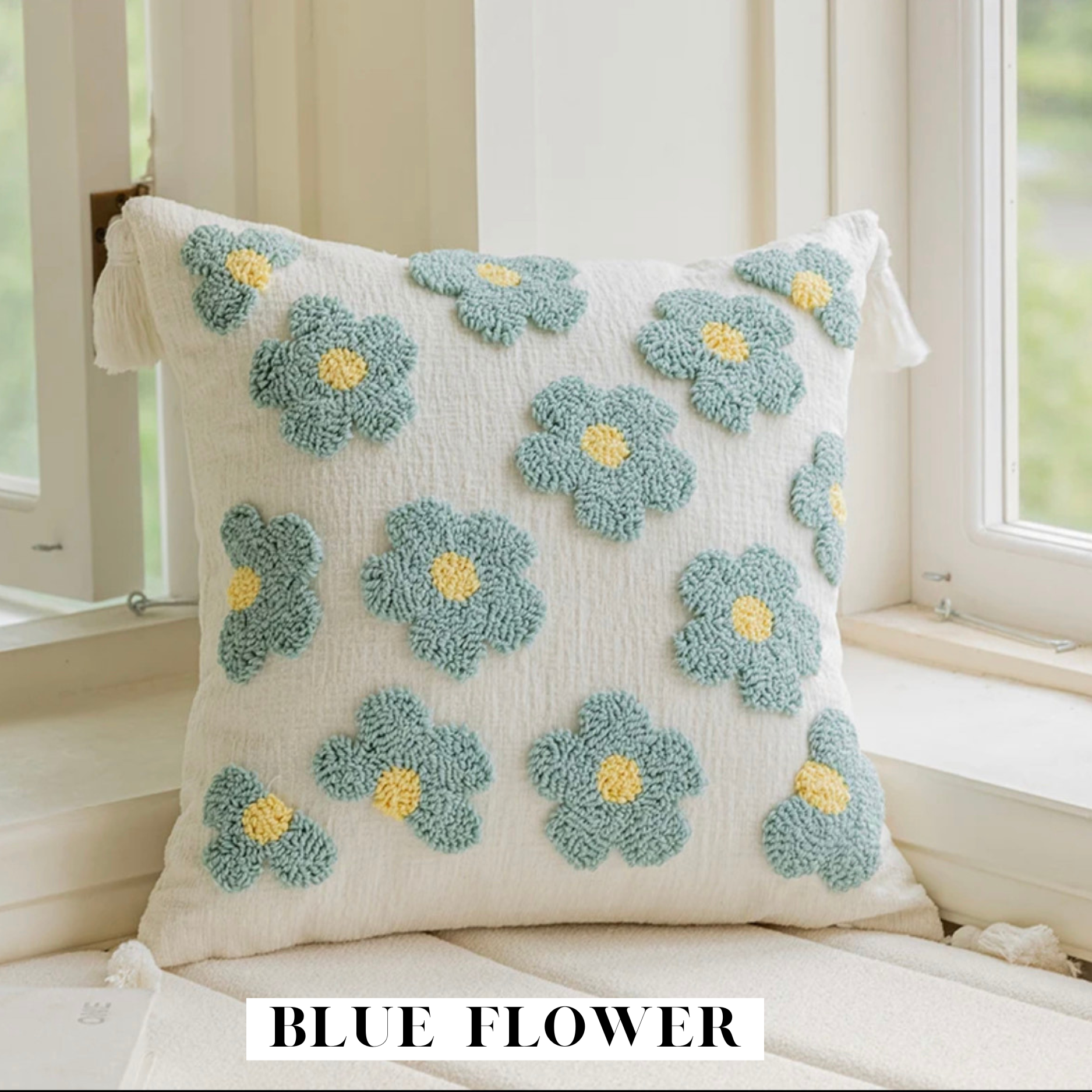 Delmar Decor - Wholesale Throw Pillow Cover - Tufted Spring Pillows 1