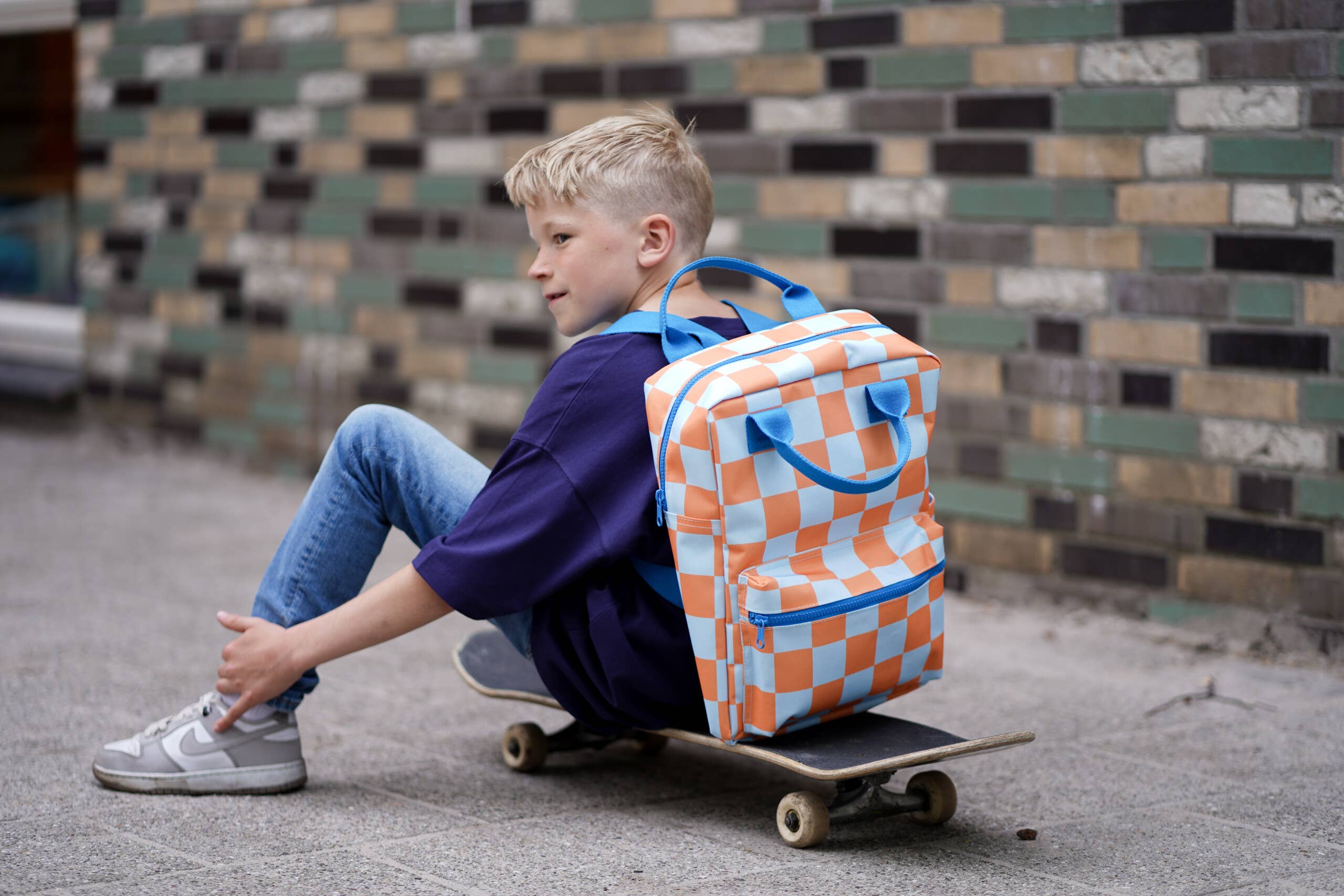 Engel. - Wholesale Backpack - Kids - Backpack Sticky Orange - Large6