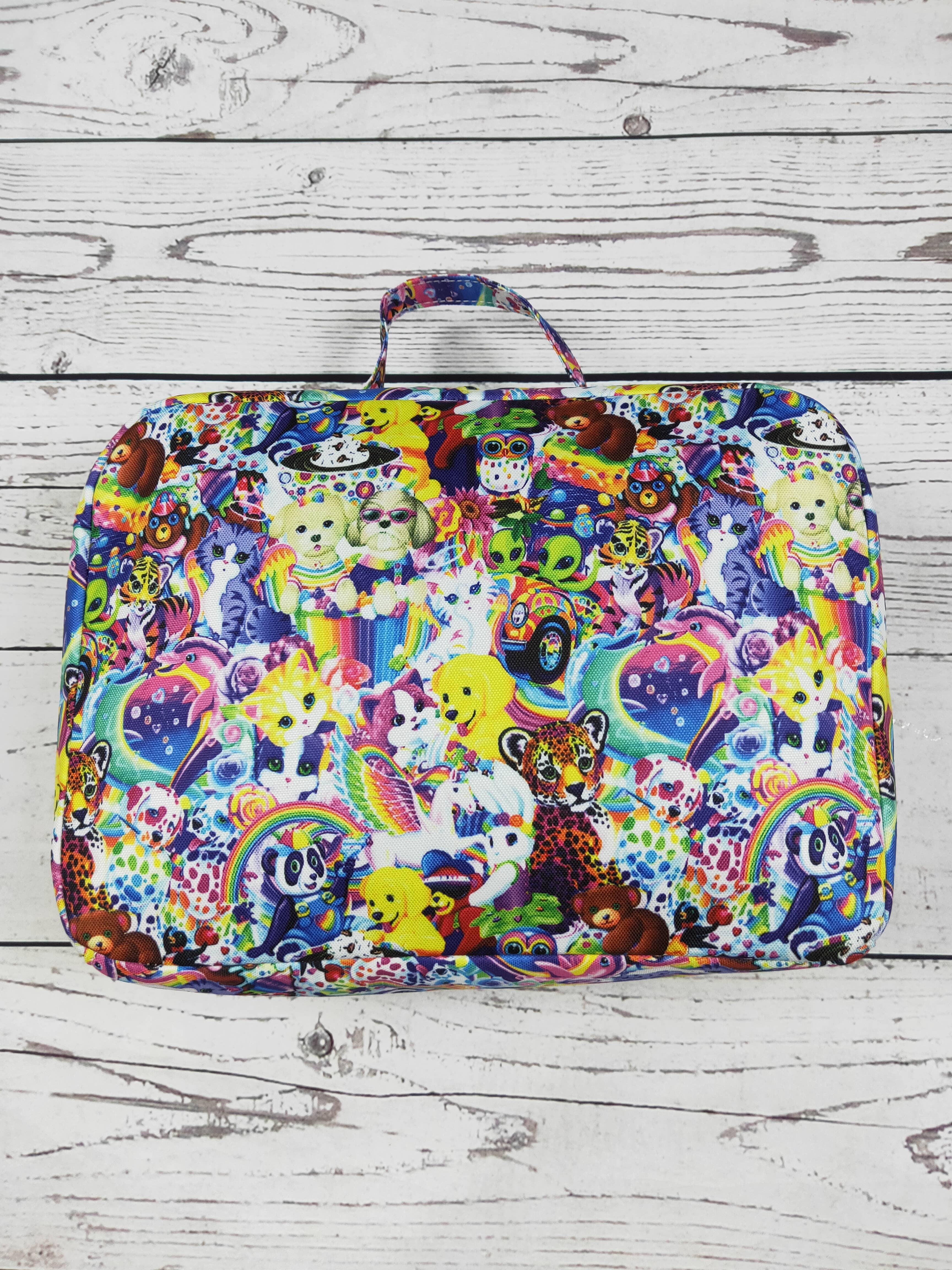 sassy kids palace – wholesale Lunch bag/box – Kids – Leopard Rainbow Girls Lunch Boxes Bag1