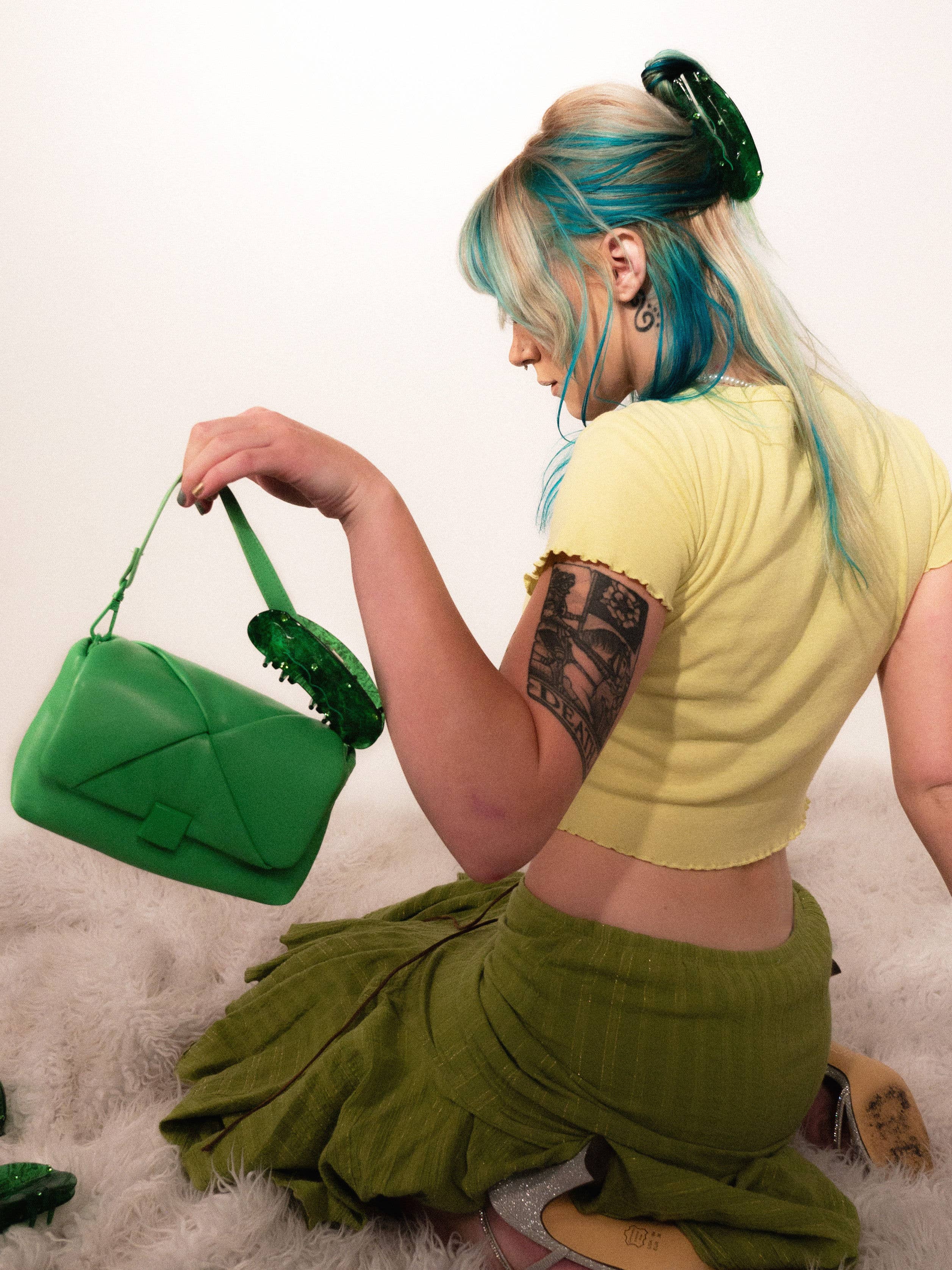 Peach Beast - Wholesale Hair Clip - Women's - Pickle Hair Claw5