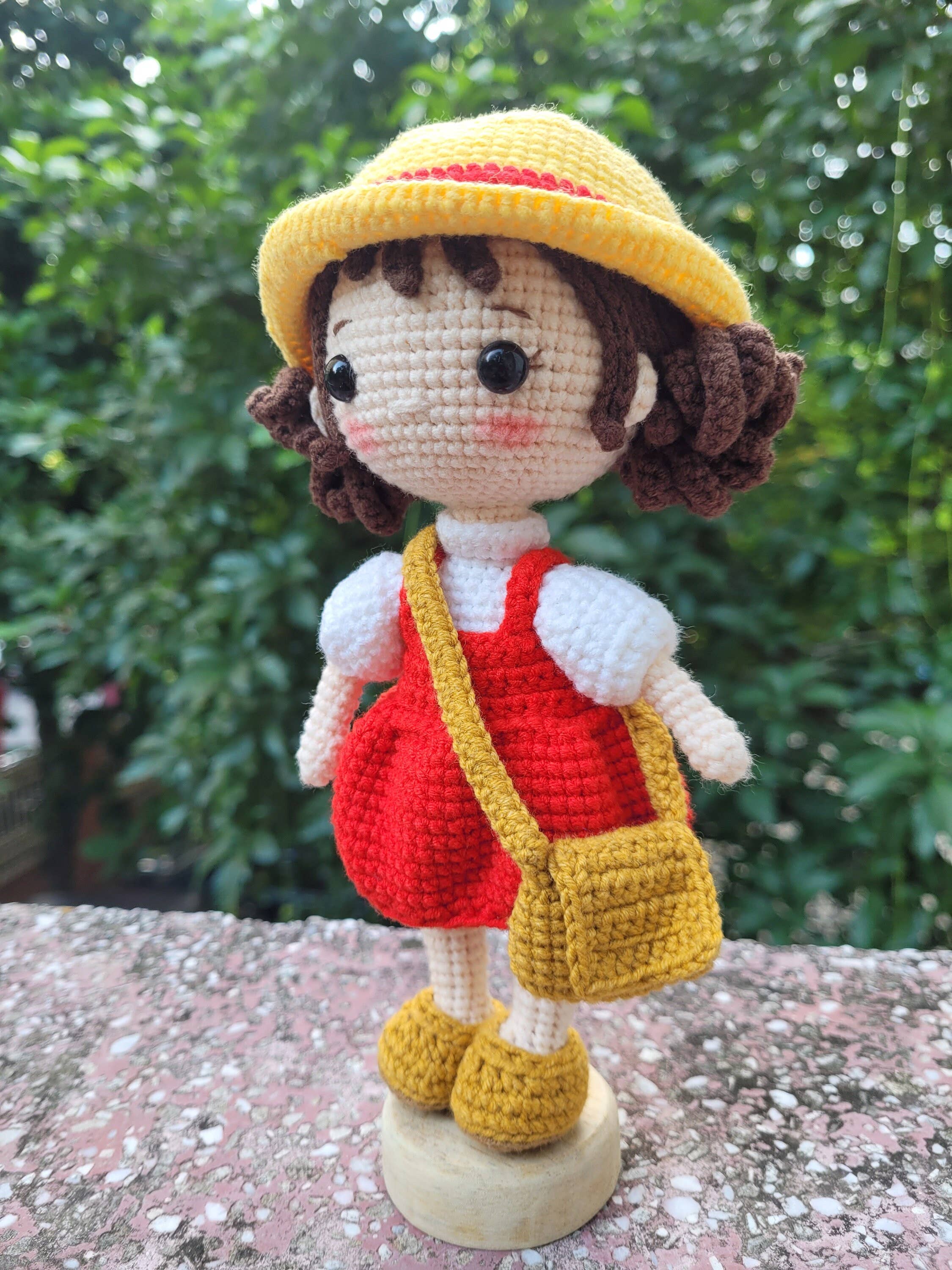 Anh2 LTD - Wholesale Stuffed/Plush Toy - Kids & Baby - Cute Crochet My Dearest Neighbor Totoro & Doll Girl Plushie3