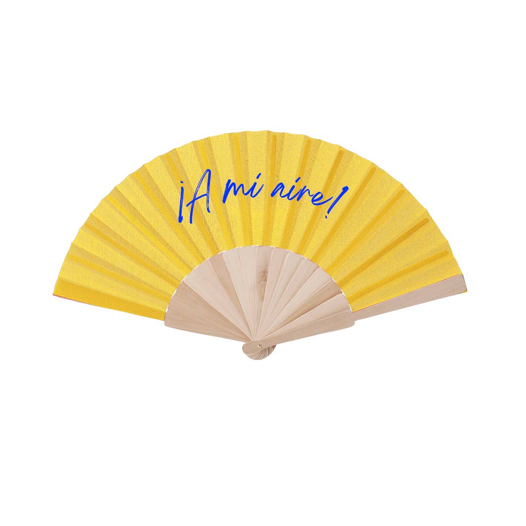 Fustik – wholesale Handheld folding fan – Customized Wooden Fan with Printed Colored Fabric9