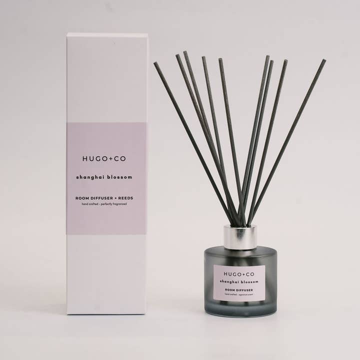 Shanghai Blossom Reed Diffuser for wholesale by HUGO+CO