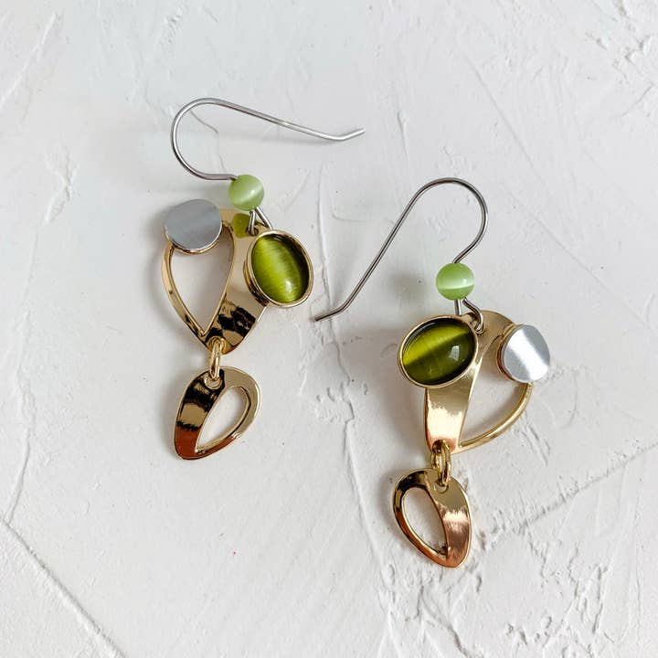 Christophe Poly / Crono Design - Wholesale Dangle Earrings - EARRINGS (Y) - Wire Hook Earrings
8