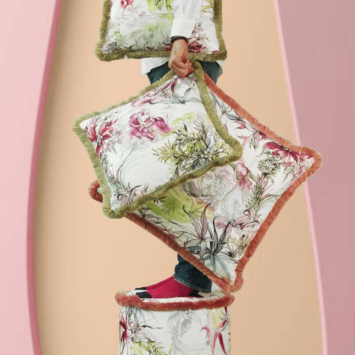 Baci Milano - Wholesale Pouf - Round Pouf - Firenze1