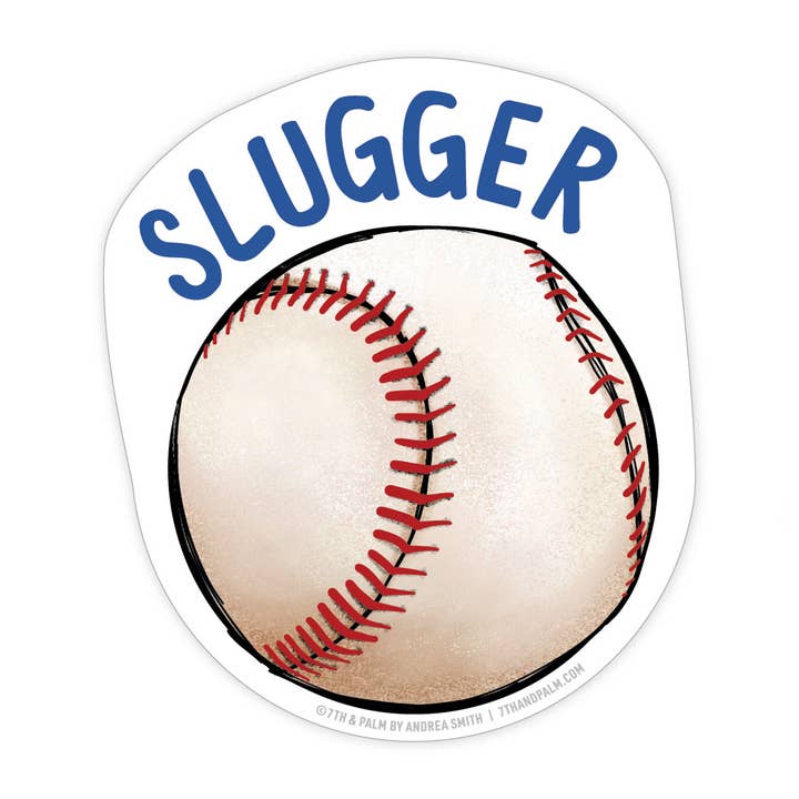 Baseball Sticker for wholesale by 7th & Palm