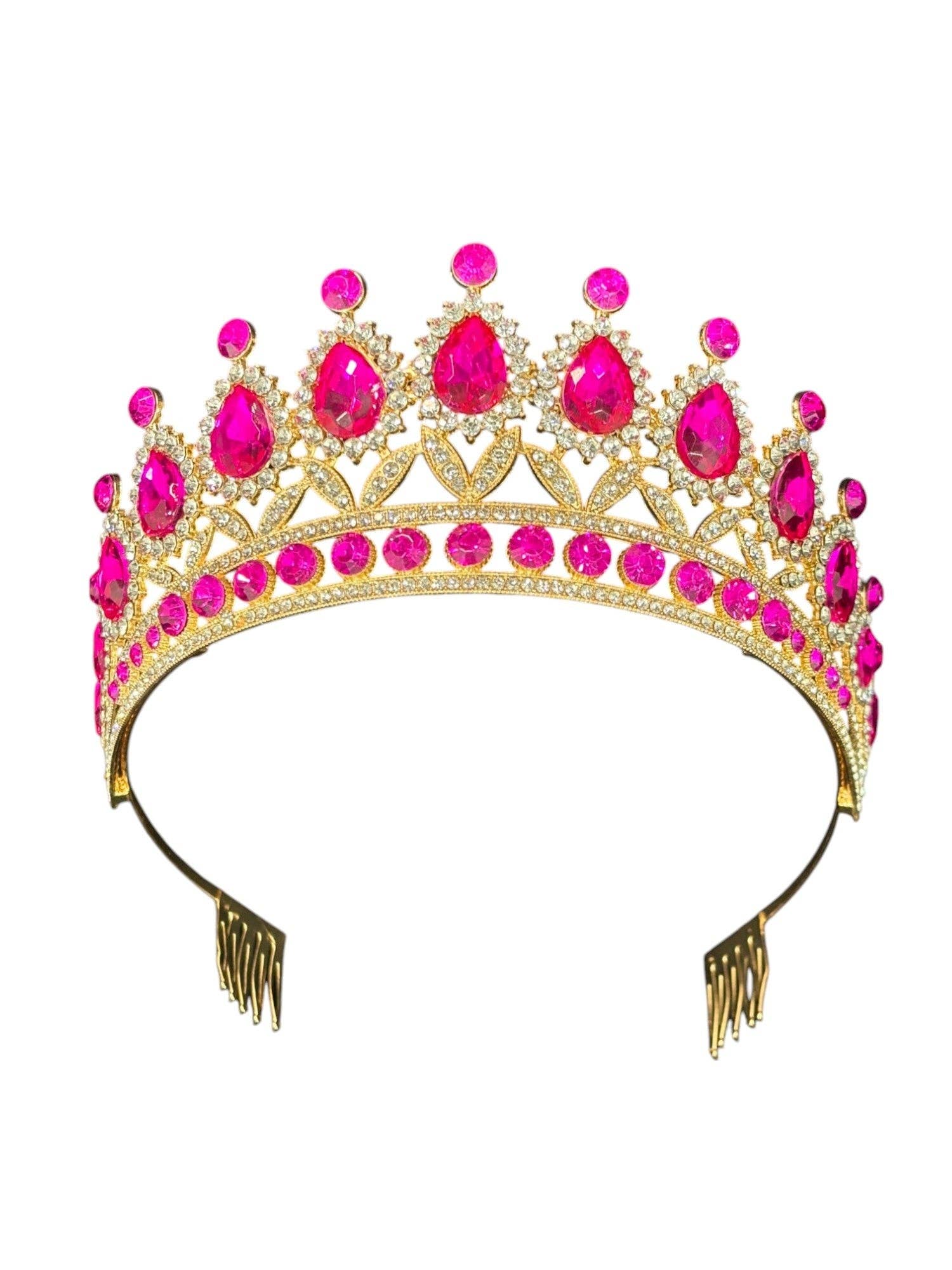 TAPA fashion – Engroshandel Tiara – Kvinder – Krystal Tiara Krone HT0879 (1STK)31