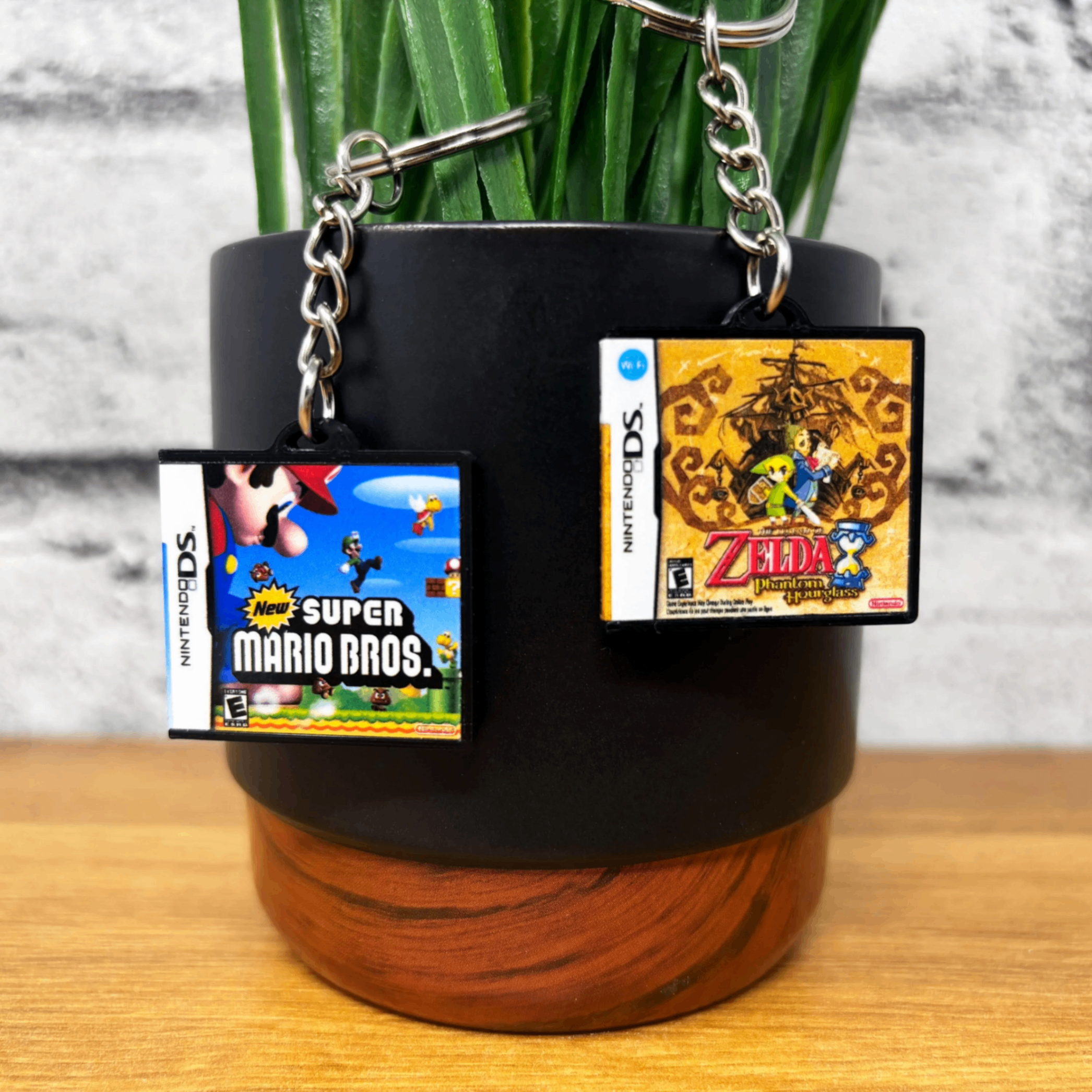 BitsyLabs - Wholesale Keychain - Unisex - DS Game Case Keychains1