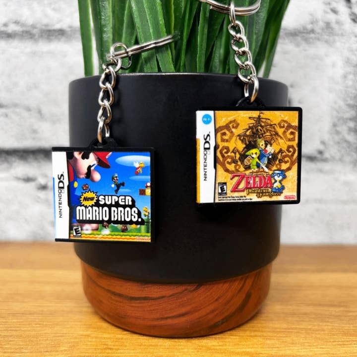 BitsyLabs - Wholesale Keychain - Unisex - DS Game Case Keychains1
