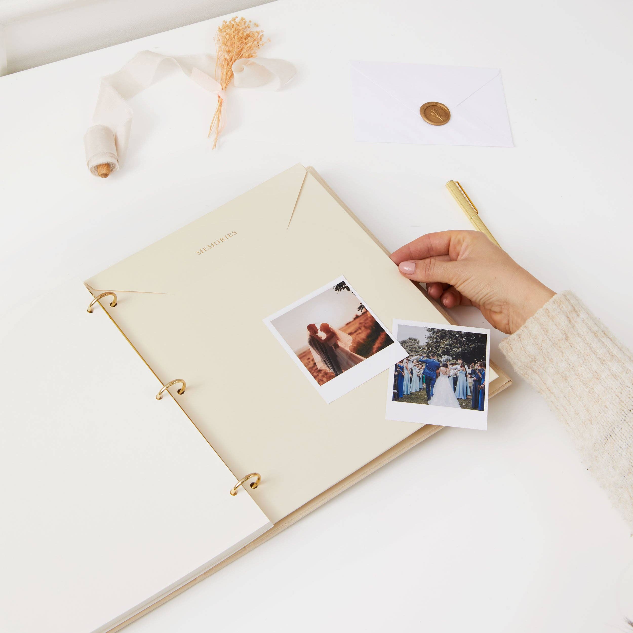 Blush And Gold – Engroshandel Fotoalbum – Vores bryllupsdag - fotoalbum7