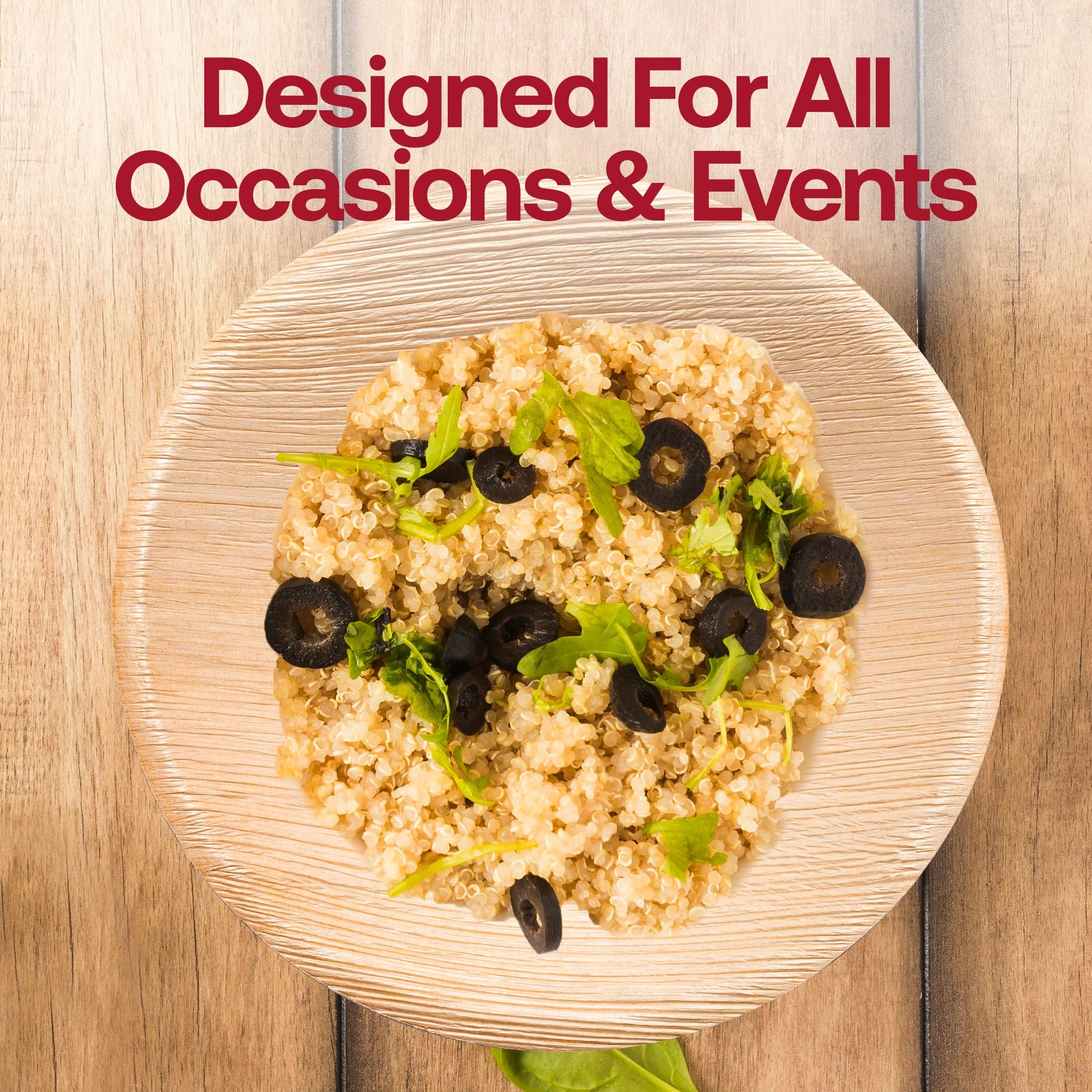 Smarty had a Party – Engroshandel Engangstallerken – 13 oz. Runde Miljøvenlige Suppeskåle af Palmeblad - 25 stk.5