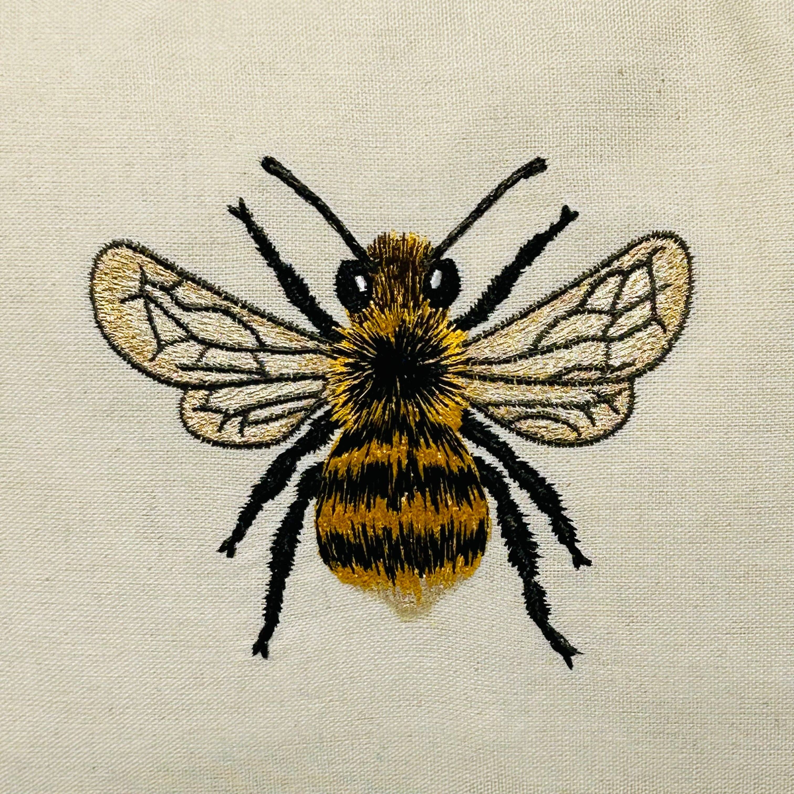 Pollen Sisters - Wholesale Throw/Decorative Pillow - Embroidered Bee Cushion3