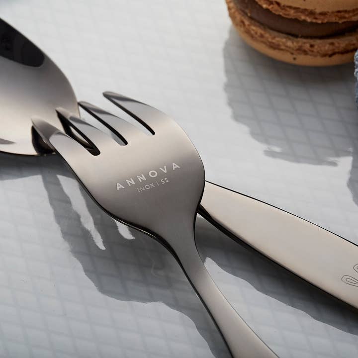 ANNOVA - Wholesale Flatware Set - Kids & Baby - ANNOVA Kids Silverware 6 PIECES Children's Safe Flatware Set Stainless Steel12