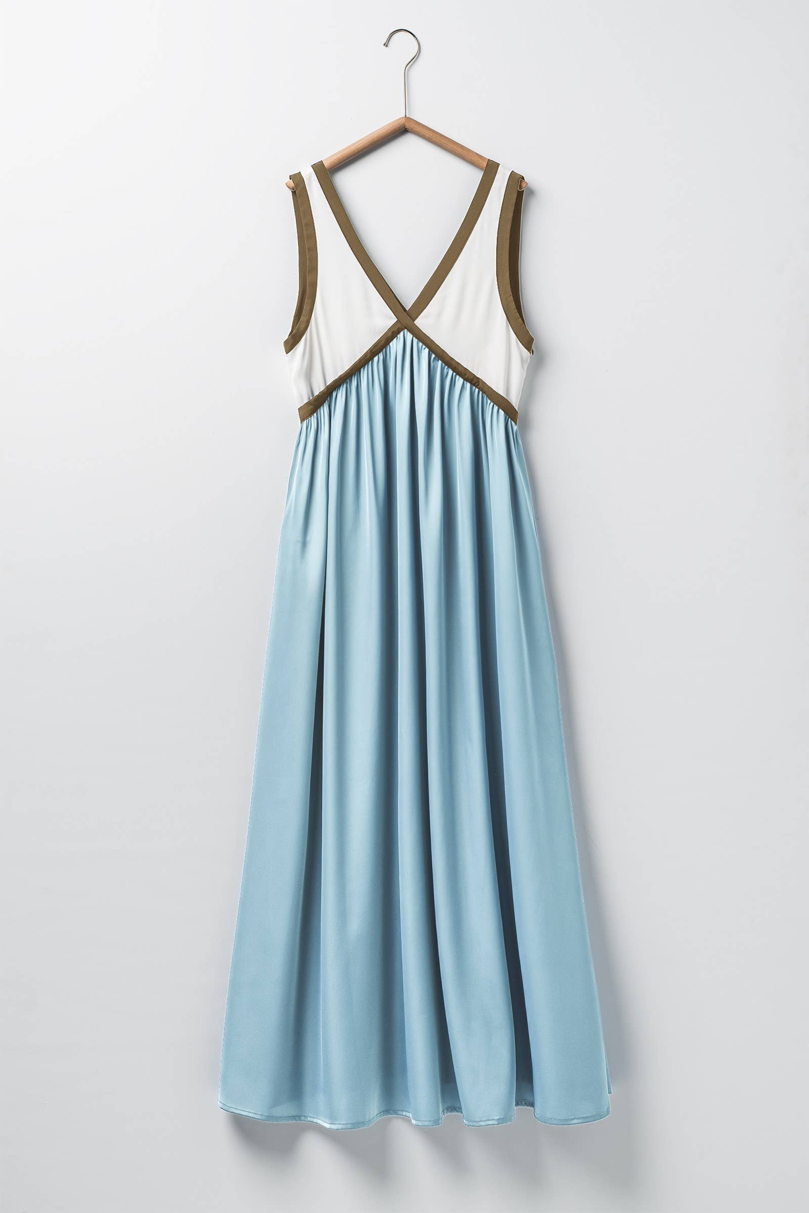 Urban Daizy - Wholesale Dress - Women's - Contrast Piping Empire Waist Dress14