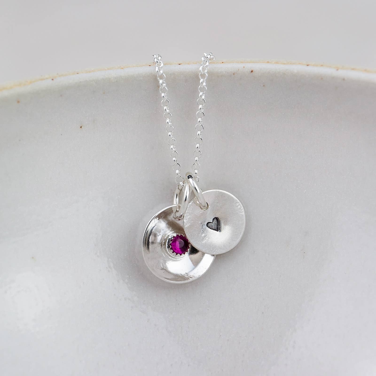 Lucy Kemp Jewellery - Wholesale Pendant/Charm Necklace - Sterling Silver Boho Pendant4