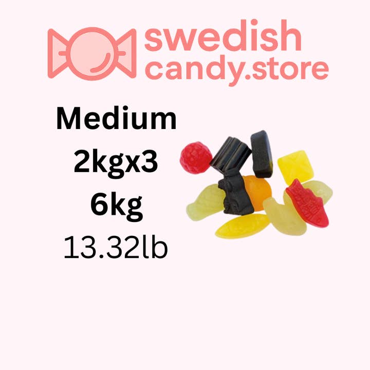Swedish Candy.Store - Swedish Candy - Wholesale Gummy - Malaco Good & Mixed Original 2kg/4.41LB -Swedish Candy1