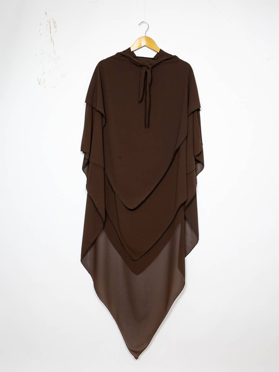 IDEAL OUTFIT - Wholesale Hijab - Women's - Khimar three shuttlecock for women ref:231710