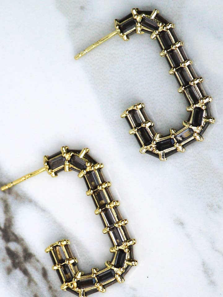 GLAM HOOP- ALEXANDRITE for wholesale by Native Gem