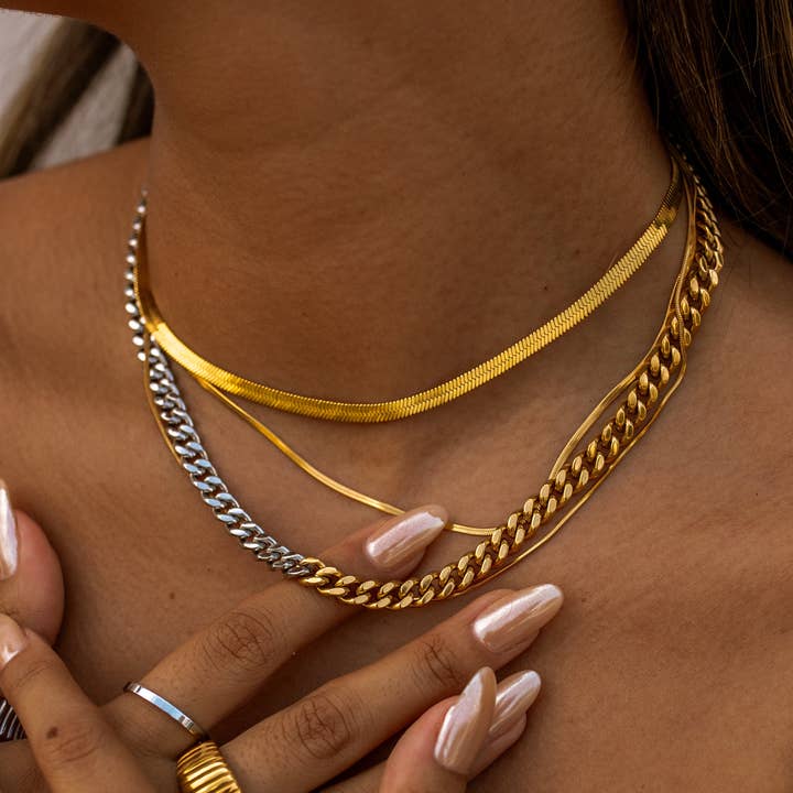 ALCO Jewelry - Wholesale Link & Chain Necklace - Weekender Necklace