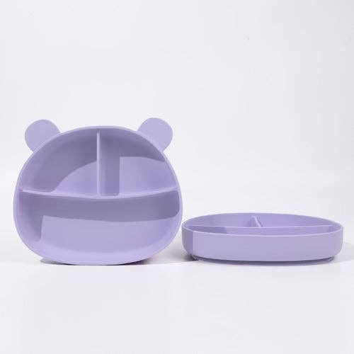 Peaks & Valleys Baby - Wholesale Dinner Plate - Kids & Baby - Silicone Bear Plate1