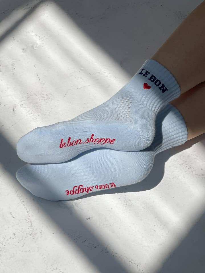 Le Bon Shoppe - Wholesale Socks - Women's - Embroidered Crew Socks (wholesale)12