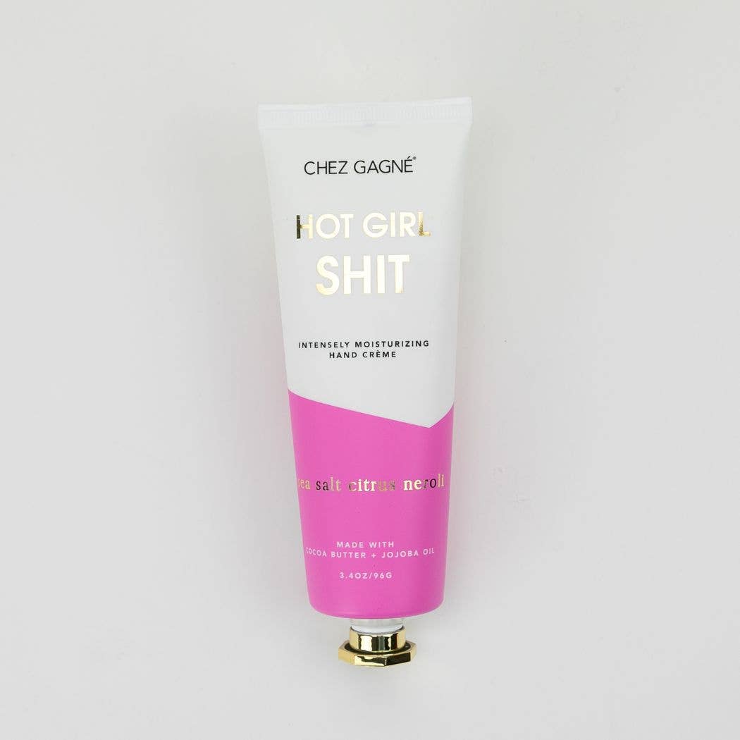 Chez Gagné – wholesale Hand cream/lotion – Hot Girl Shit - Sea Salt, Citrus + Neroli - Clean + Vegan Hand Crème - 3.4oz15