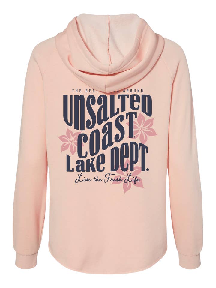 Floral Full Zip for wholesale by Unsalted Coast