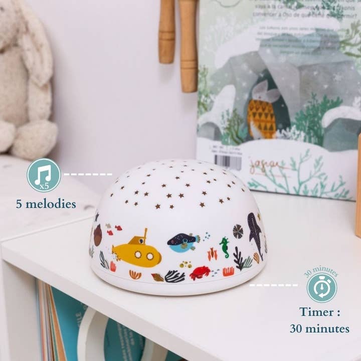 Olala Boutique - Wholesale Night Light - Kids & Baby - Maïa Musical Star Projector - 4 Colors & 5 Melodies1