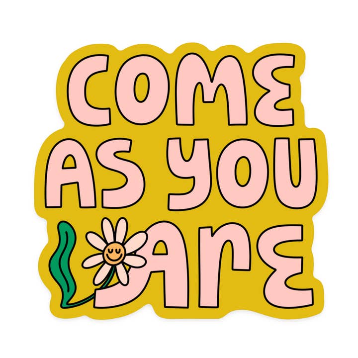 KANDS.CO - Wholesale Sticker - Come As You Are Sticker0