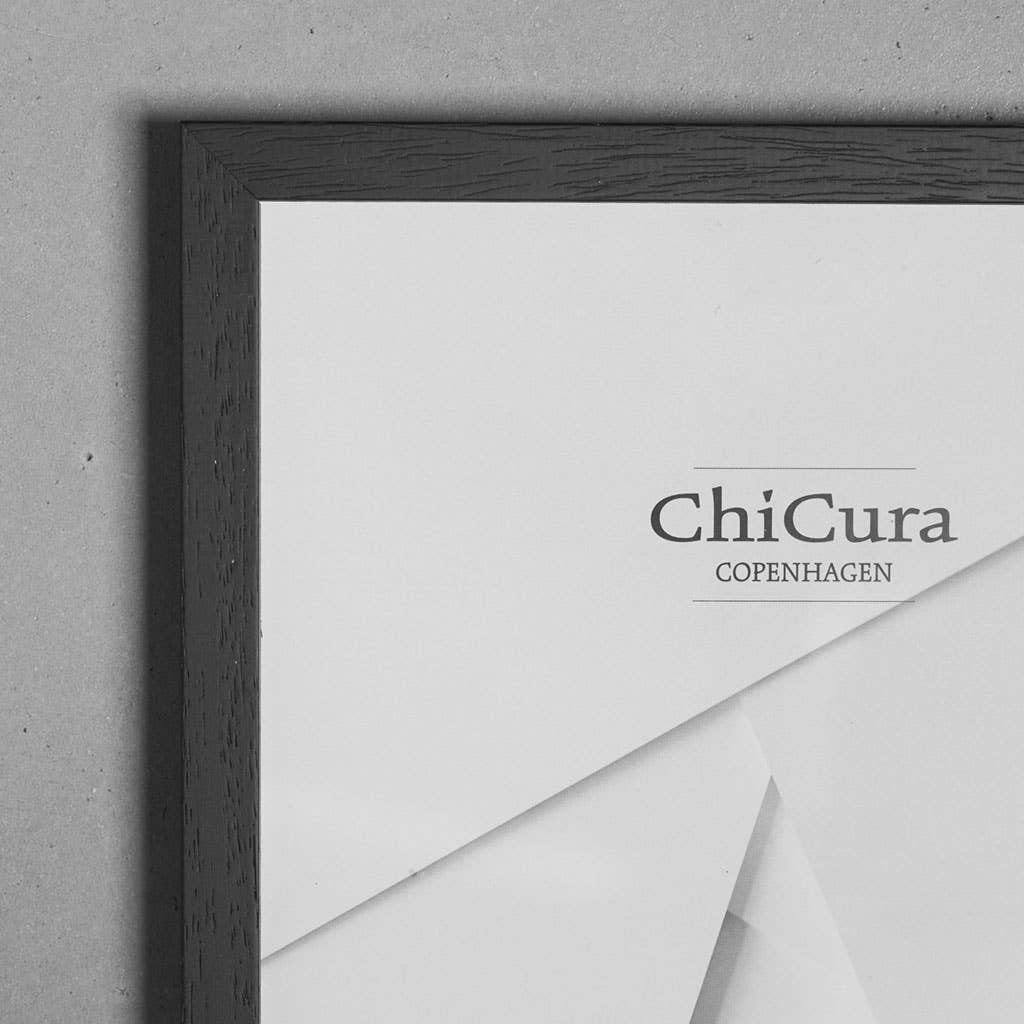 ChiCura Copenhagen - Wholesale Picture Frame - Wooden Frame - Black - Glass2