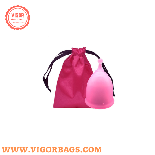 VIGOR - Vente Coupes menstruelles - Lot de plusieurs tasses réutilisables Lady Period et étui de transport personnel2