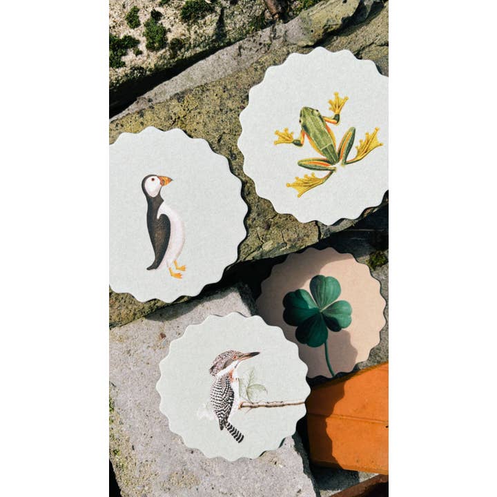 30x40 - Wholesale Coasters - Coaster Set Good Vibes 🍀🐓🐢 UPDATE - New Designs12