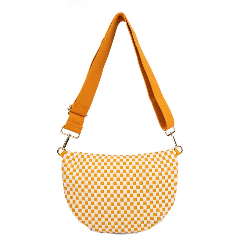 Babs + Birdie - Vendita all'ingrosso Marsupio - Donna - La Fiona | Marsupio a Quadri Intrecciato (10 Colori)28